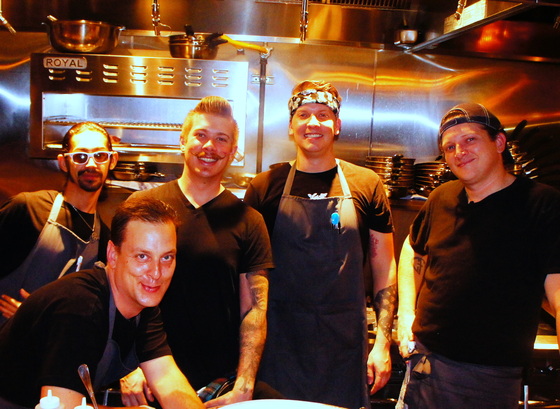 Kitchen crew at Bramling Cross.JPG